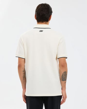 Skechers M Piping Detail polo Polo White