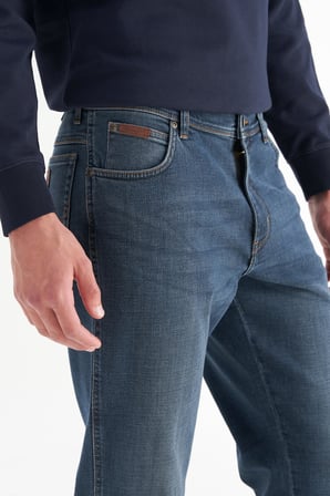 Texas Slim Denim Pantolon Dark Indigo