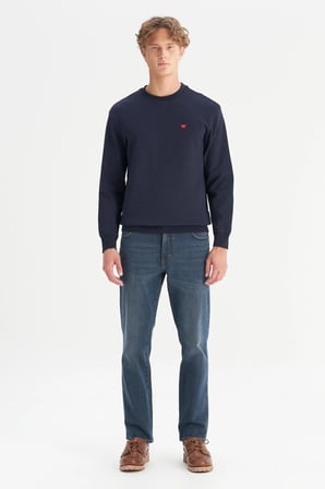 Texas Slim Denim Pantolon Dark Indigo