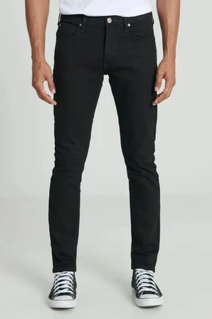 Luke Denim Pantolon Siyah