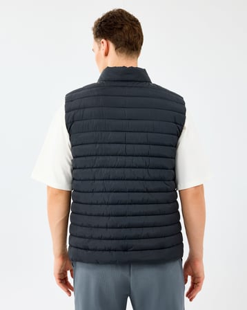 Skechers M Outerwear Polar Lining Paded Vest Black