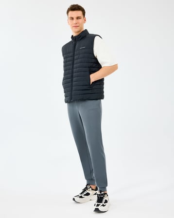 Skechers M Outerwear Polar Lining Paded Vest Black