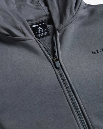 Skechers M Essential Full Zip Hoodie Sweatshirt Gray