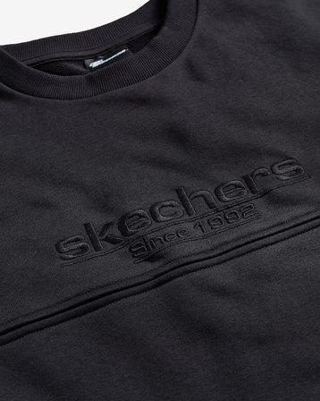 Skechers M Crewneck Sweatshirt Black