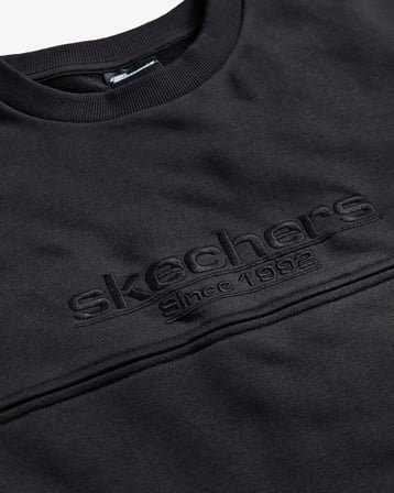 Skechers M Crewneck Sweatshirt Black