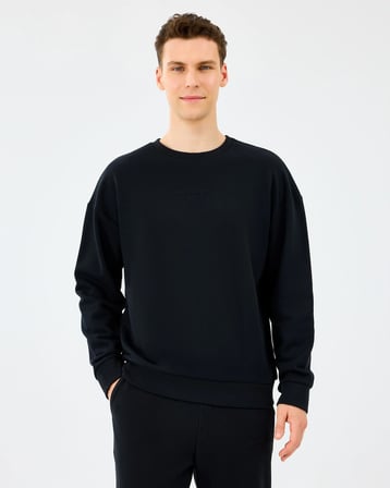 Skechers M Essential Crewneck Sweatshirt Black
