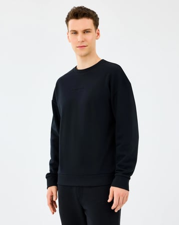 Skechers M Essential Crewneck Sweatshirt Black