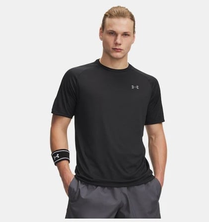 UA Tech 2.0 SS Tee Siyah