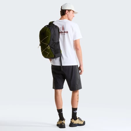 M CAMPING RELAXED SHORT SLEEVE TEE-GRAPH White