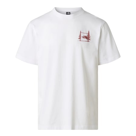 M CAMPING RELAXED SHORT SLEEVE TEE-GRAPH White