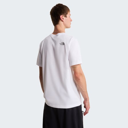 M MOUNTAIN LINE REGULAR SHORT SLEEVE TEE White
