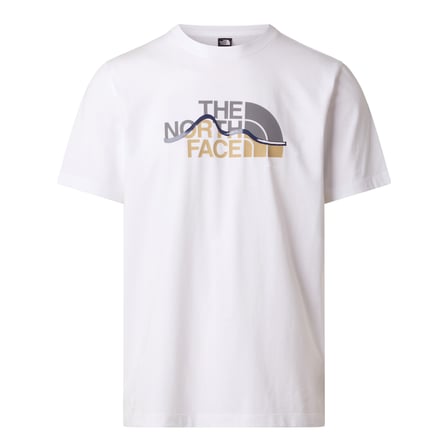 M MOUNTAIN LINE REGULAR SHORT SLEEVE TEE White
