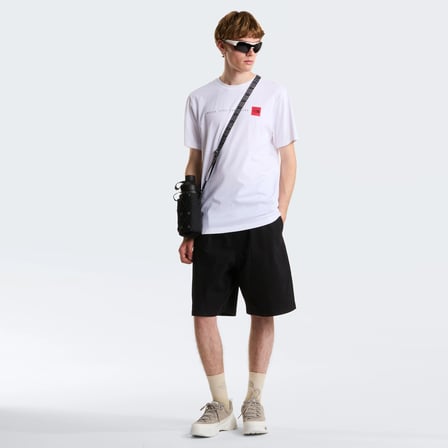 M NSE REG SS TEE-GRAPHIC White