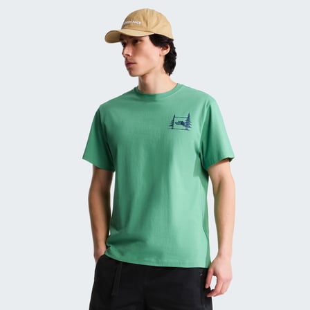 M CAMPING RELAXED SHORT SLEEVE TEE-GRAPH Dimmed