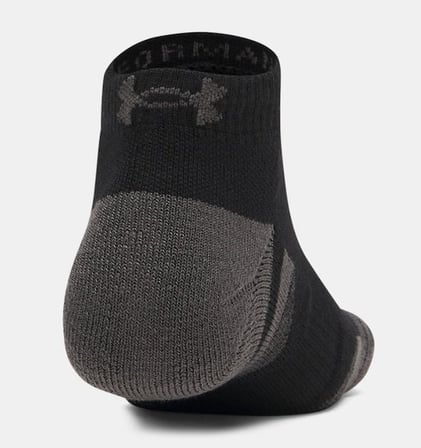 New Ua Perf Tech 3Pk Low Siyah
