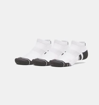 New Ua Perf Tech 3Pk Low White