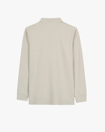 Skechers M Long Sleeve Waffle Polo Bej