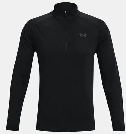 Ua Tech 2.0 1/2 Zip Black