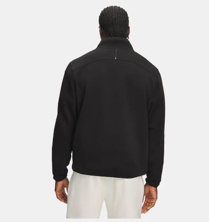 Ua Unstoppable Flc 1/2 Zip Siyah