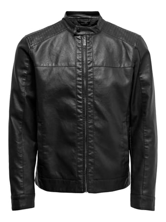 ONSMIKE PU RACER JACKET OTW NOOS Black