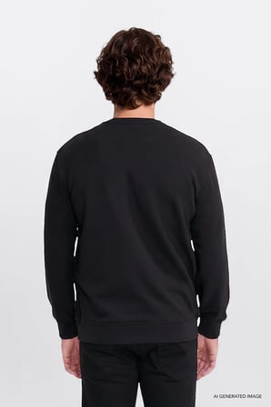 Big Logo Sweatshirt Black
