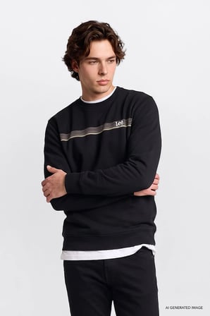 Big Logo Sweatshirt Black