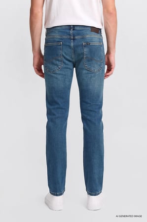 Luke Denim Pantolon MidBlue