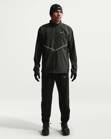 Nike Miler UV Repel Running Jacket Siyah