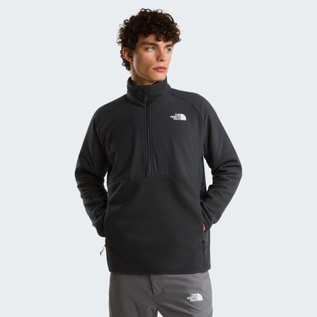 M GLACIER HEAVYWEIGHT 1/2 ZIP Asphalt