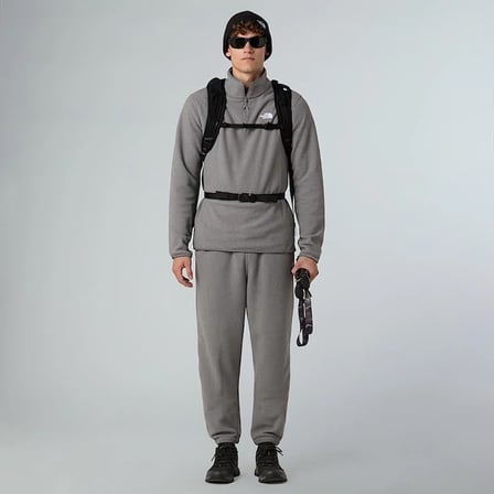 M GLACIER FLEECE 1/4 ZIP JACKET GREY