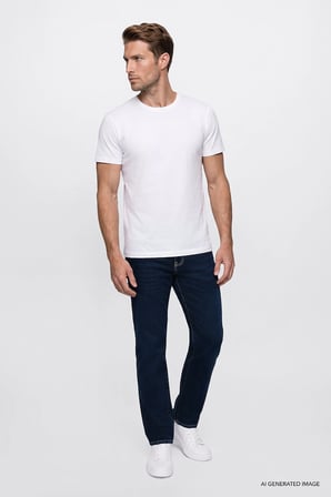 Texas Slim Jean  Pantolon Deep Blue