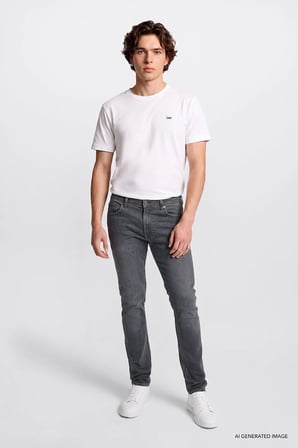 Luke Denim Pantolon Ashes