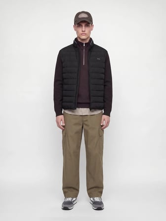 JPRBLUGARRY HYBRID JACKET Black