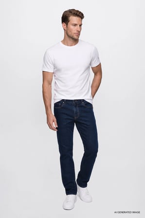 Texas Denim Pantolon Black