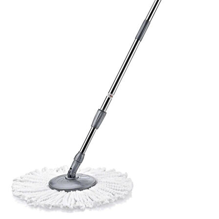 Proff Trio Spin Dönerli Mop Ucu + Telekopik Sap