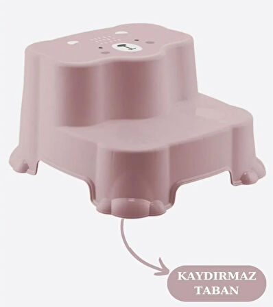 Dünya Katlı Çocuk Basamağı Desenli 06104