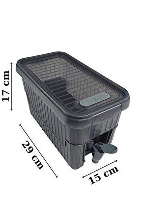 Çeşmeli Meyve Suyu ve Su Sebili 4.5 Litre