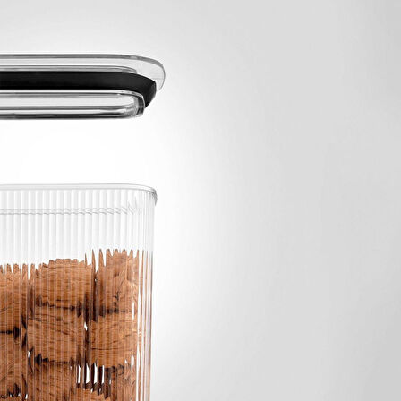 Dunya 550 ML Kavanoz Çizgi Desenli 32006