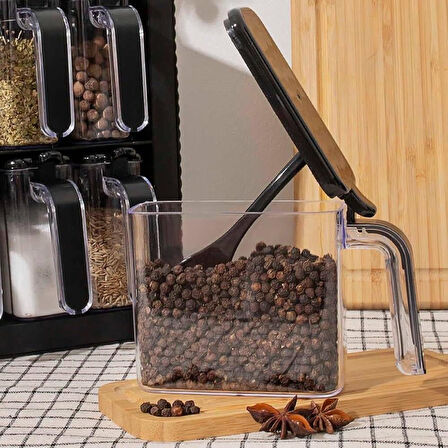 Baroness 12'li Standlı Kulplu Baharatlık BRNS-11553