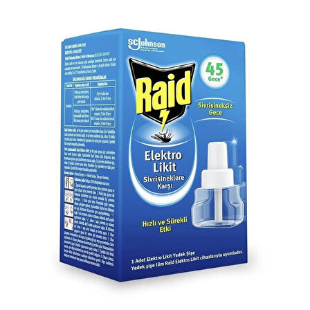 Raid Elektro Likit Yedek 27 ML