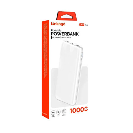 Powerbank 10.000MAH USB ve TYPE-C Girişli PW-05-74-89 LKP-55 LKB16