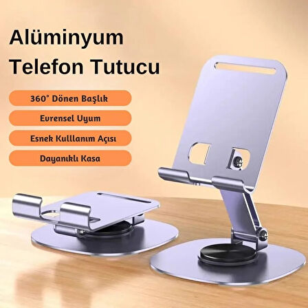 ACL Masaüstü Alüminyum Telefon Standı
