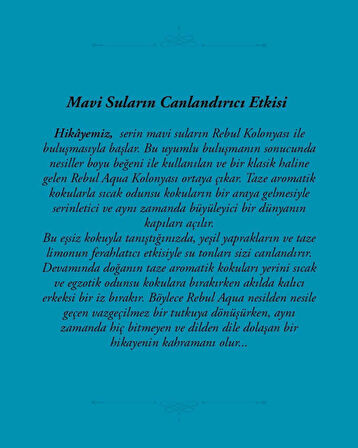 Rebul Aqua Kolonya 250 ML