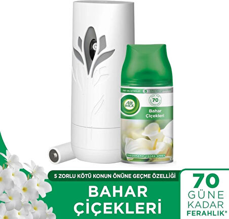AIRWICK Bahar Oda Kokusu Makine + Yedek