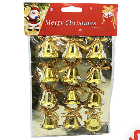 12'li Yılbaşı Ağacı Çanı