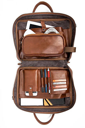 Newish Polo Taba 13" & 14" İnç Macbook Organizer Laptop Evrak Çantası