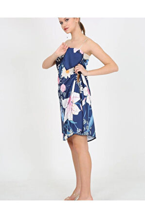 Yüksek Kalite Dijital Baskı Karışık Desen Plaj Pareo Iç Göstermeyen Parlak Kumaş-95cm*145cm