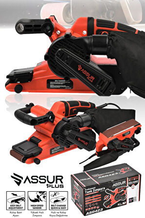 Assur Plus 900W Elektrikli Vakumlu Tozsuz Cila Özellikli Tank Zımpara Makinesi