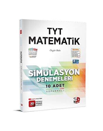 TYT 3D Simülasyon Matematik Denemeleri 2024