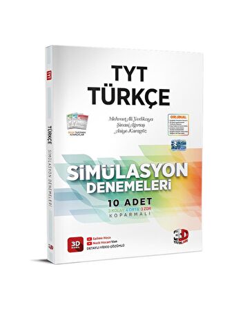 TYT 3D Simülasyon Türkçe Denemeleri 2024